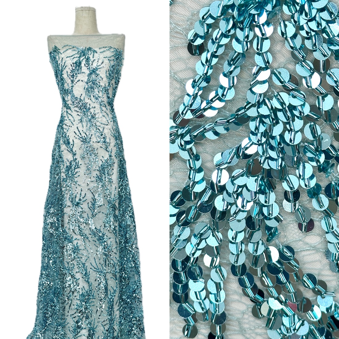 5 Yards African Net Lace Fabri – обзор и цена Glitter Tablecloth