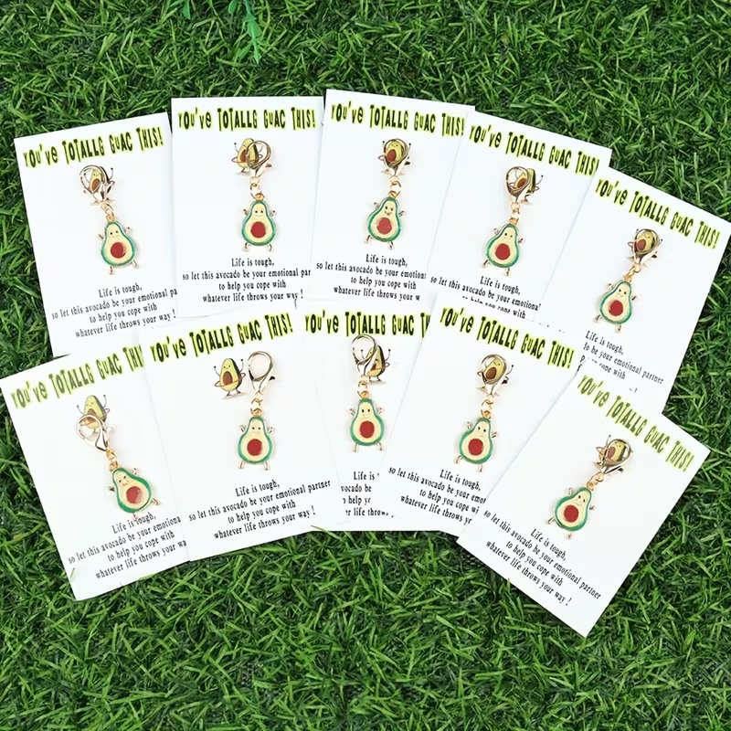 10 Charming Avocado Keychains  – обзор и цена Event Party
