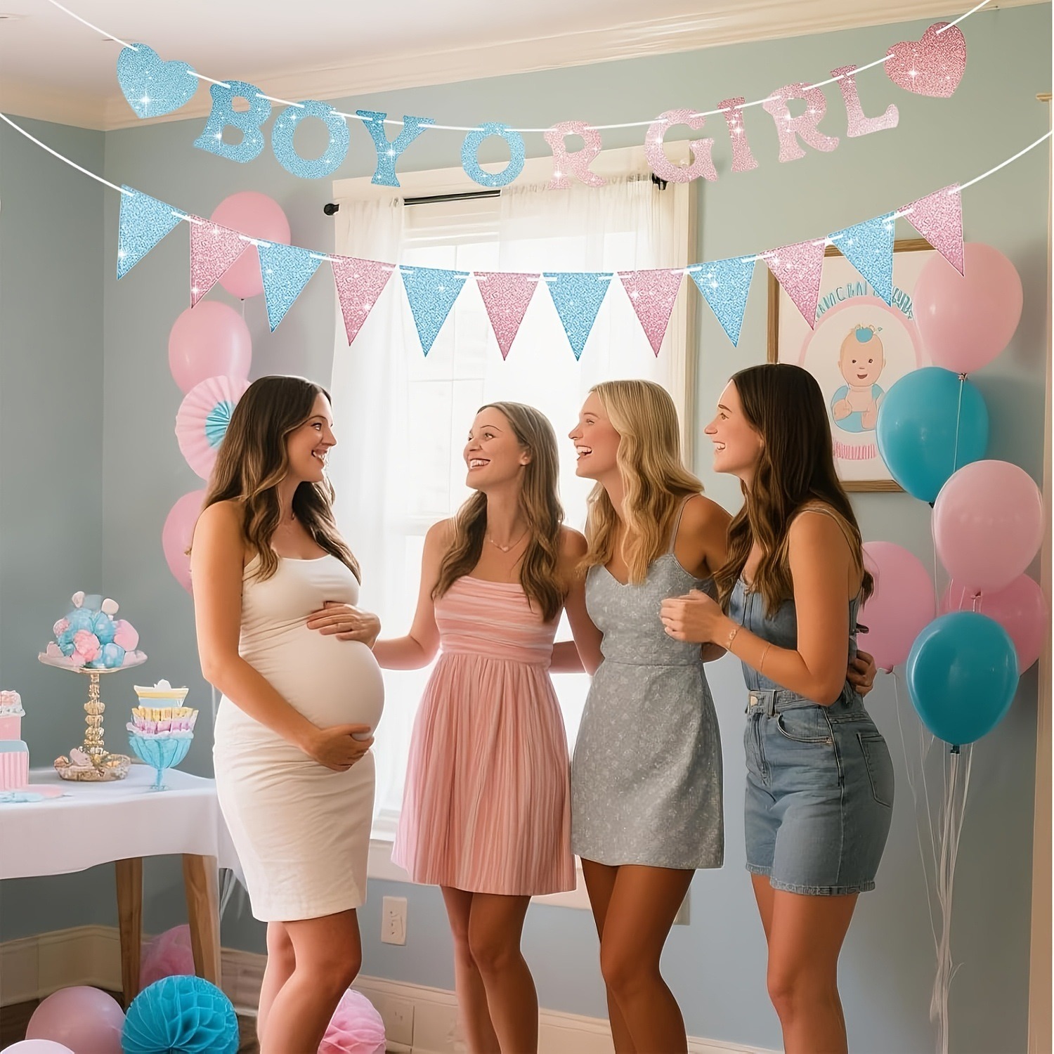 Gender Reveal Party Supplies O – обзор и цена Confetti Cannon Tube