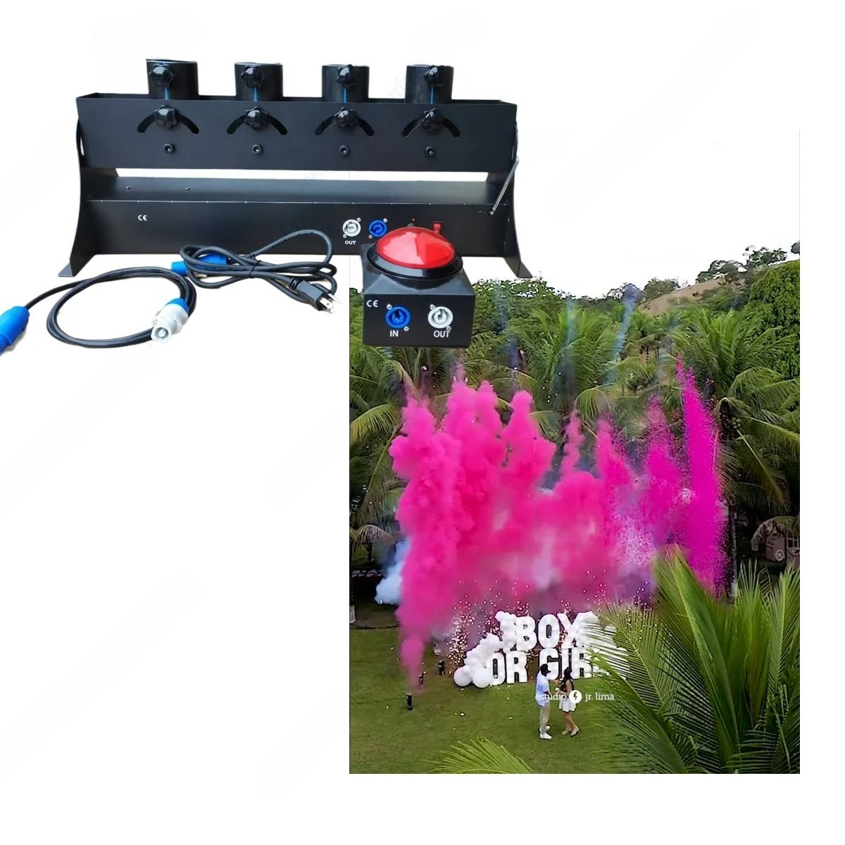 Baby Shower TNT Electronic Spr – обзор и цена Confetti Cannon Tube