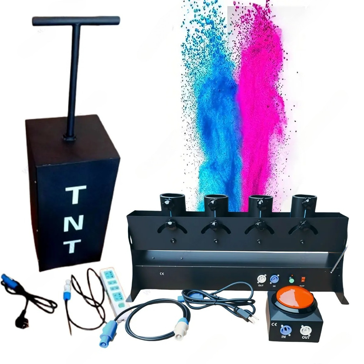 Baby Shower TNT Electronic Spr – обзор и цена Confetti Cannon Tube