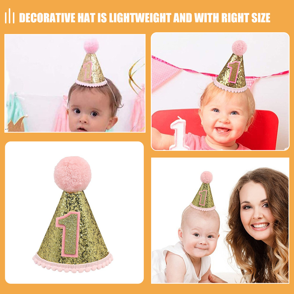 Pink Birthday Hat 1St Birthday – обзор и цена Party Hat Cone