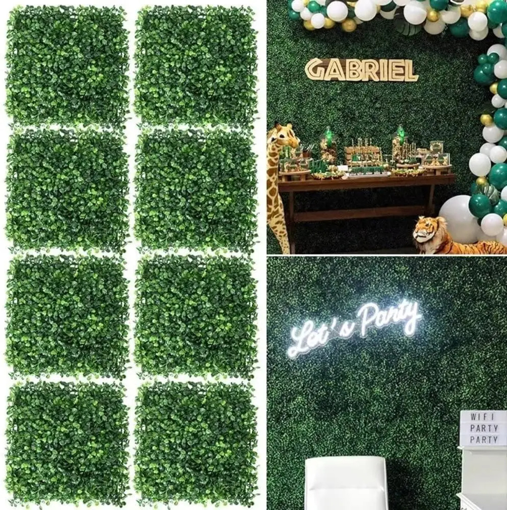 10 Pcs 25 CM Artificial Eucaly – обзор и цена Flower Wall Panel