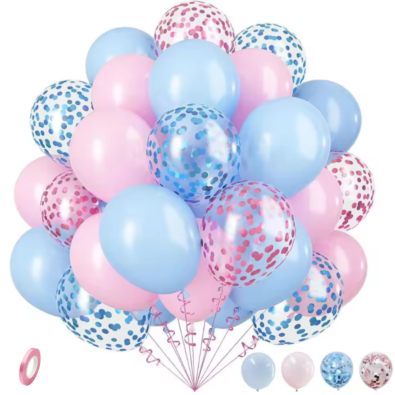 35pcs Pink, Green, and Purple  – обзор и цена Balloon Arch Kit