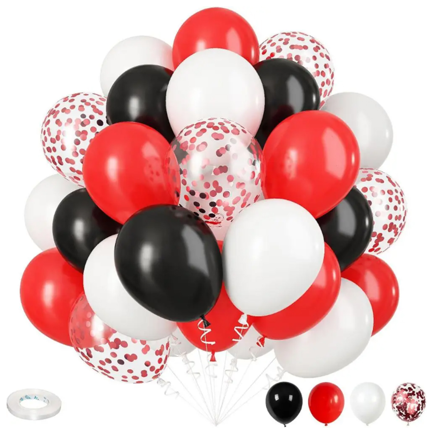 35pcs Pink, Green, and Purple  – обзор и цена Balloon Arch Kit