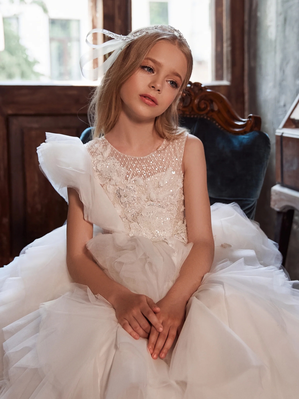 Puffy Sequined Beaded Princess – обзор и цена Glitter Tablecloth