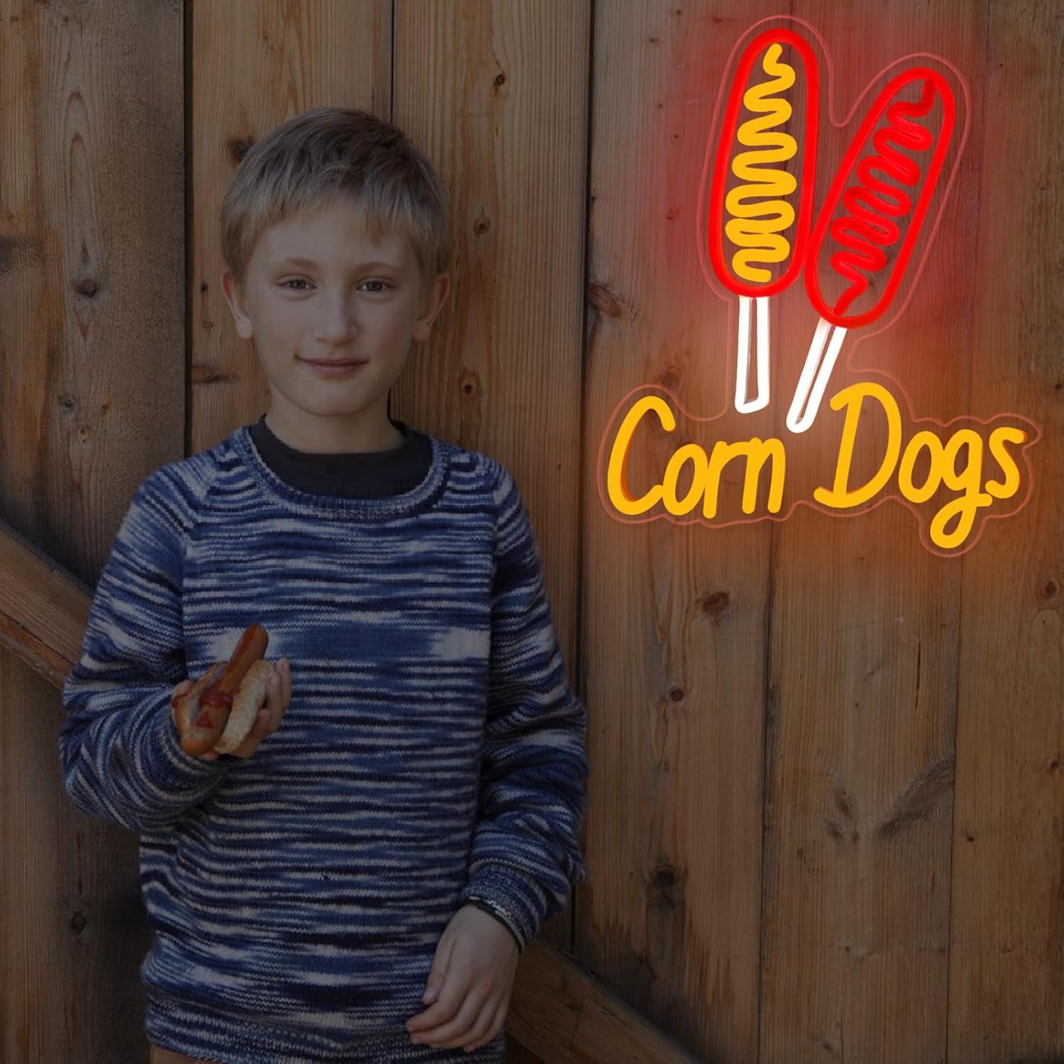 Corn Dog Neon Sign Snack USB D – обзор и цена Neon Sign Party