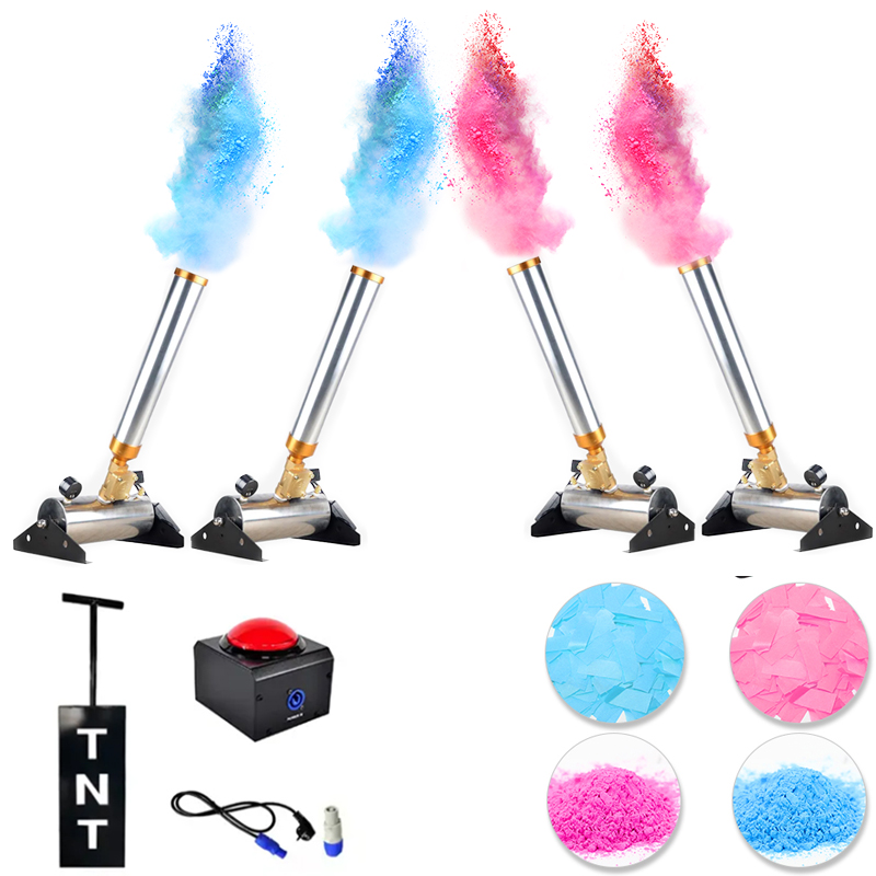TNT Gender Reveal Electric Can – обзор и цена Confetti Cannon Tube