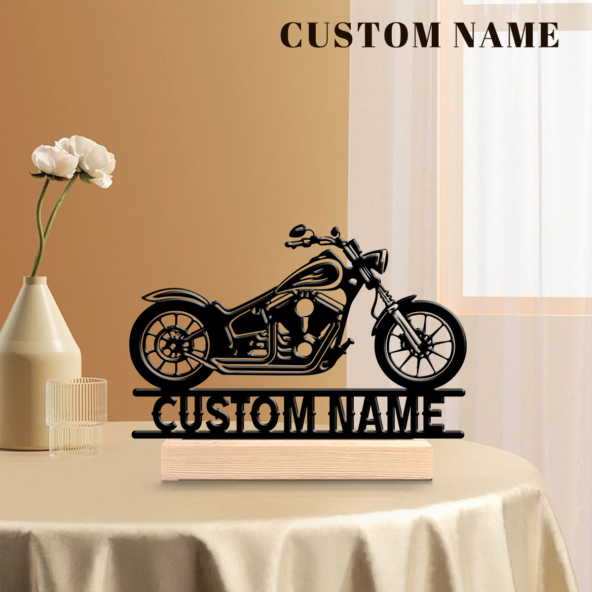 1Pc Csutom Name Road Motorbike – обзор и цена Eve Party