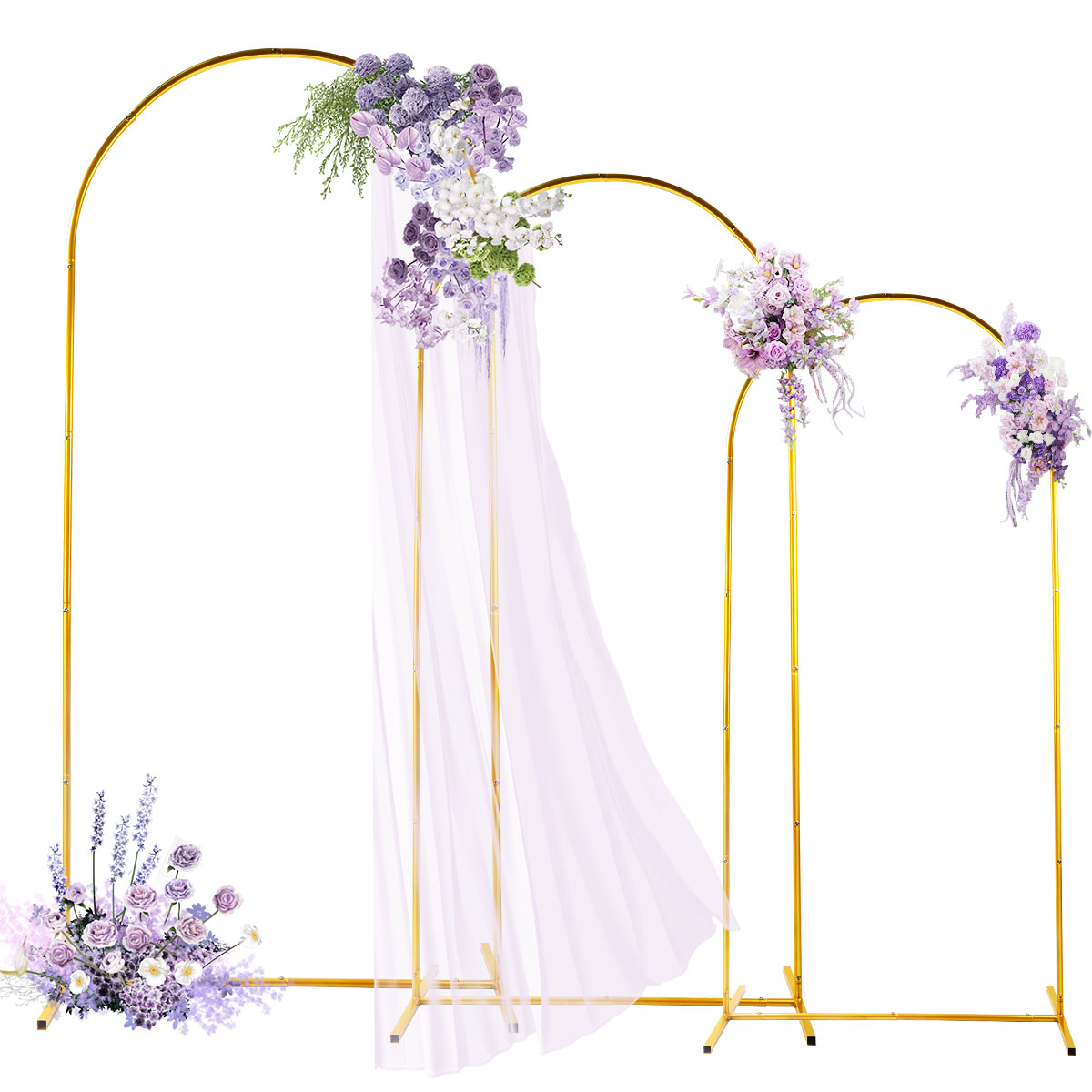 3Pack Golden Metal Arch Kits,  – обзор и цена Balloon Arch Kit