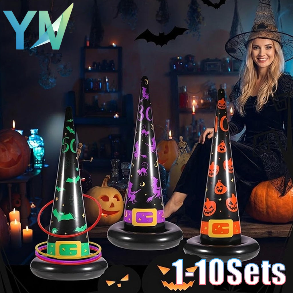 1-10Sets Halloween Inflatable  – обзор и цена Party Hat Cone