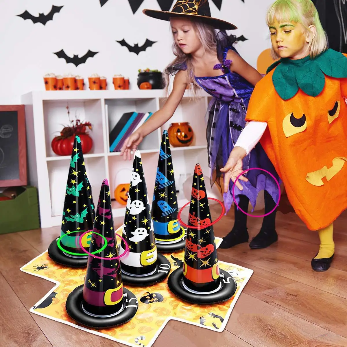 1-10Sets Halloween Inflatable  – обзор и цена Party Hat Cone