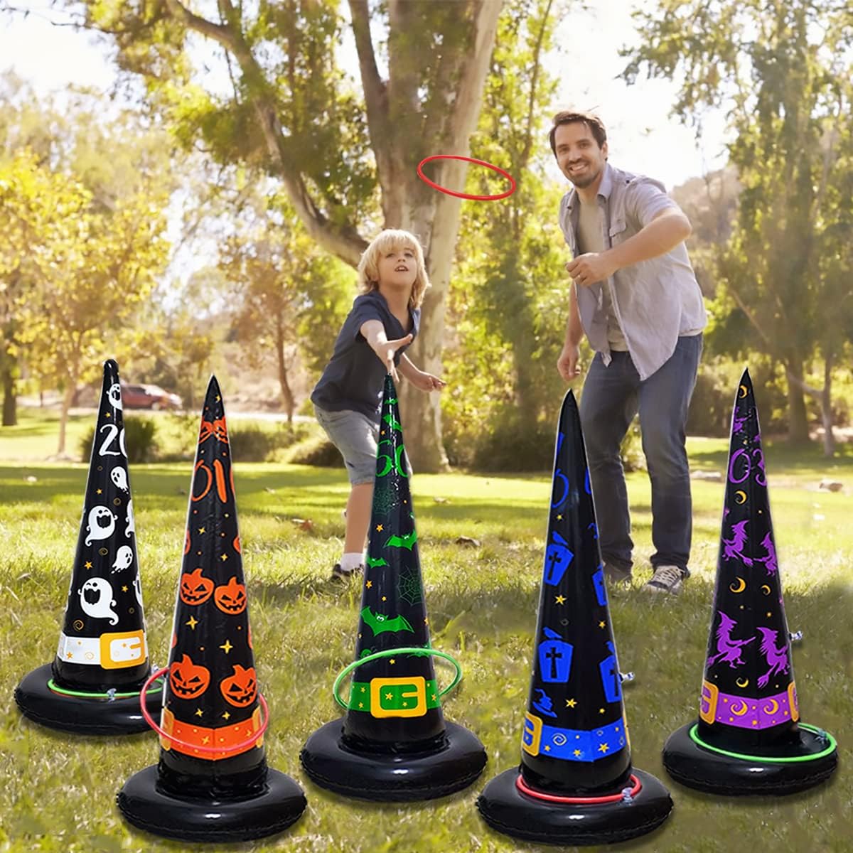 1-10Sets Halloween Inflatable  – обзор и цена Party Hat Cone